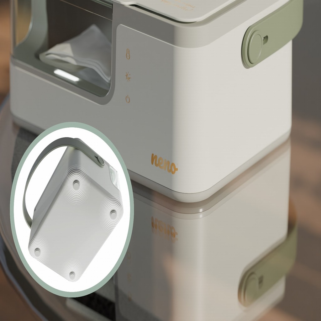 NENO Box na ohrievanie vlhčených obrúskov Abrazo